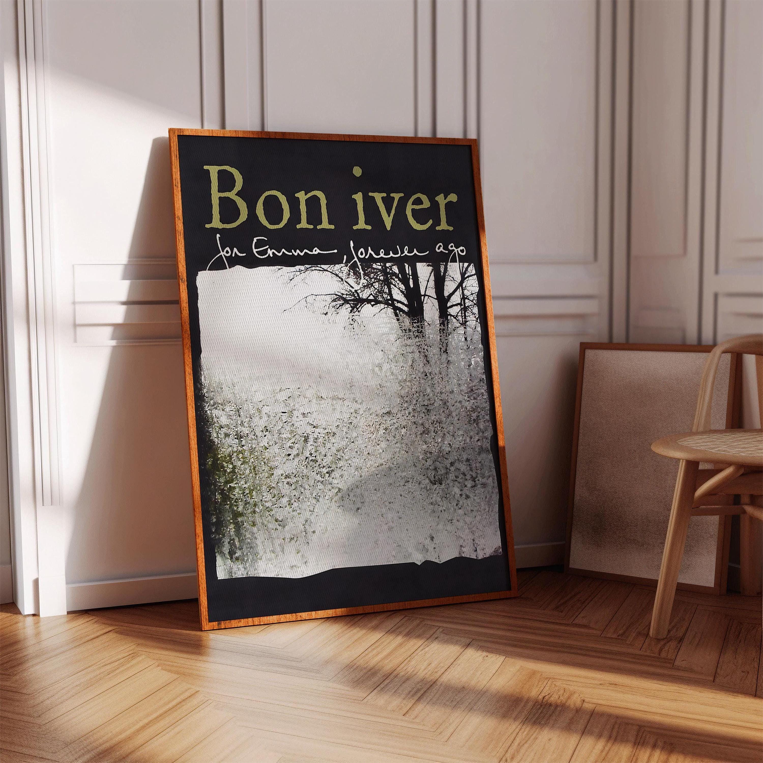 Bon Iver Album Cover Art Print: Indie Music Poster - Etsy