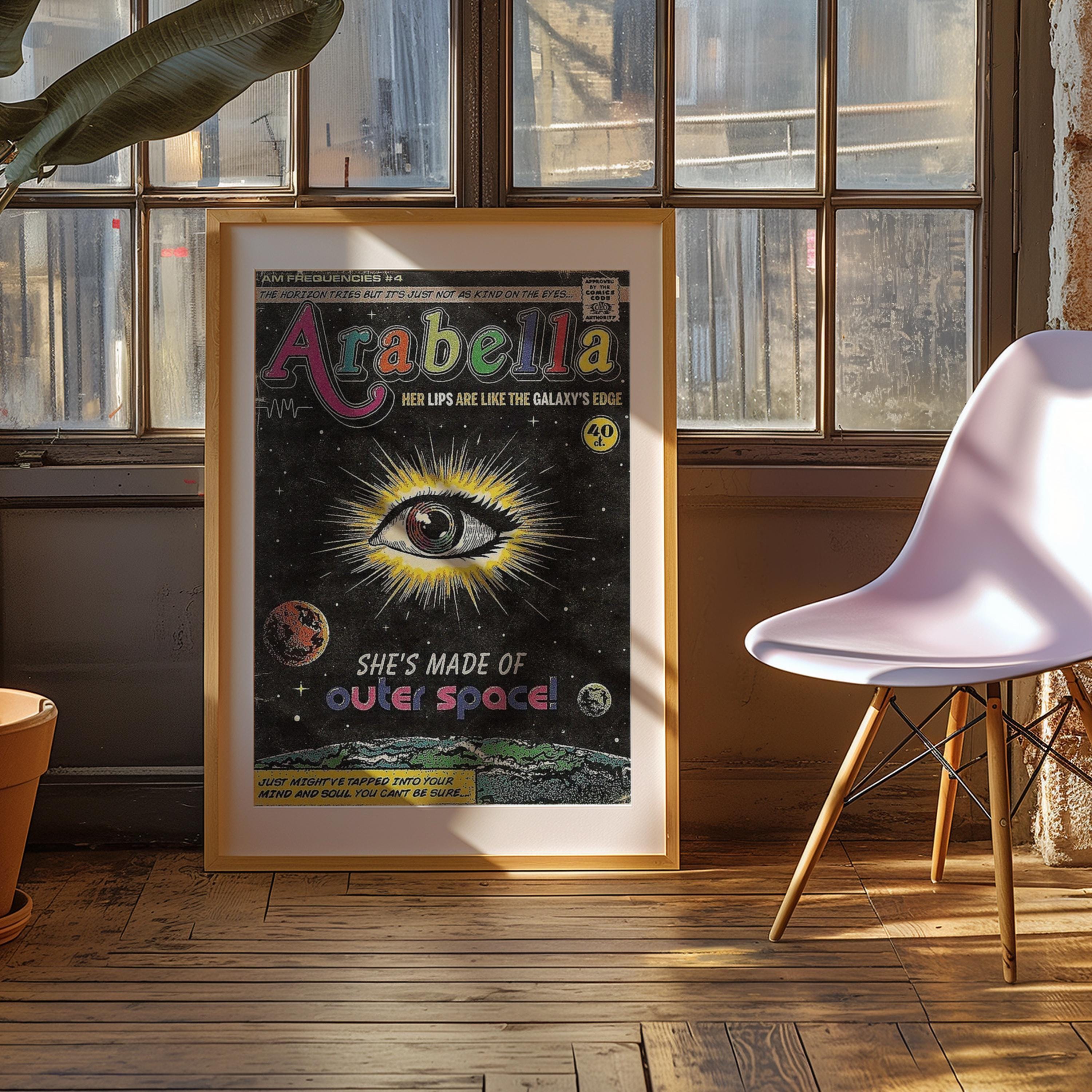 Arabella Indie Rock Poster | Vintage Music Wall Art - Etsy