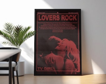 TV Girl Lovers Rock Poster: French Exit Album Art Print
