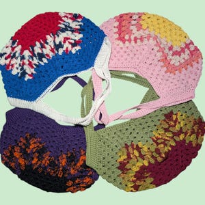 Handmade Crochet Granny Stitch Market Bag – Reusable Boho Tote