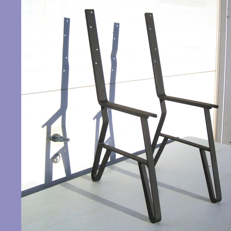 Park Bench Metal Leg Kit For Diy Frame 15 3 4 Image 0