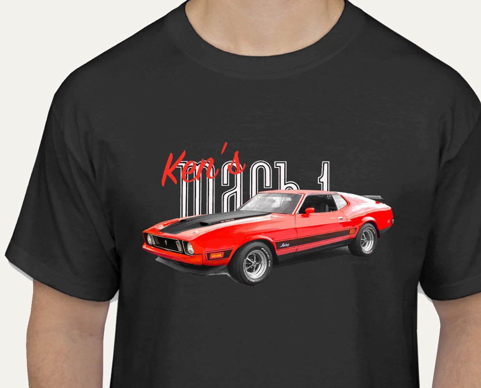 YOUR NAME 1973 MACH 1 T-shirt - Etsy