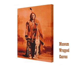 CANVAS Sitting Bull Giclee