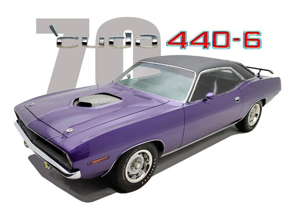 Mopar T Shirt 1970 Plymouth Cuda 440 Six Pack Etsy Mopar T Shirt 1970 Plymouth Cuda 440 Six Pack Etsy
