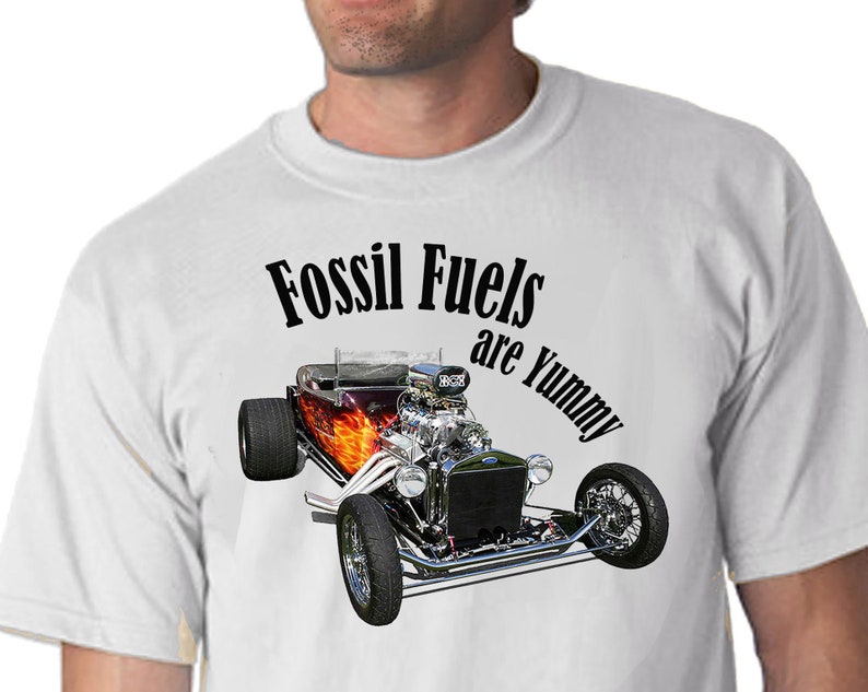 TSHIRT Fossil Fuels are Yummy Etsy