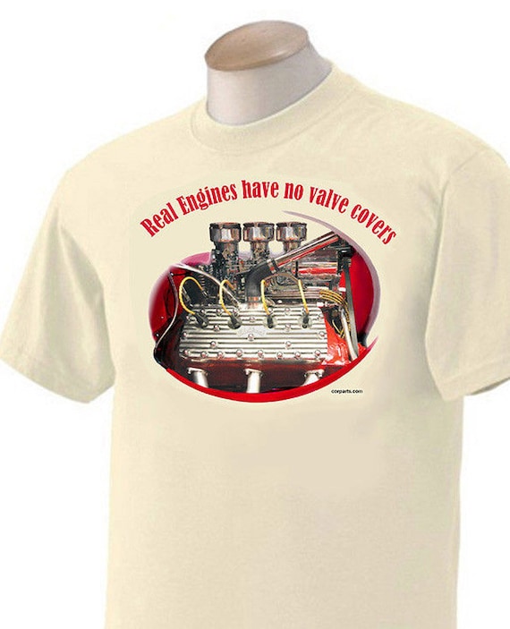 T-shirt Ford Flathead V8 Engine Garage Shirts -  Canada
