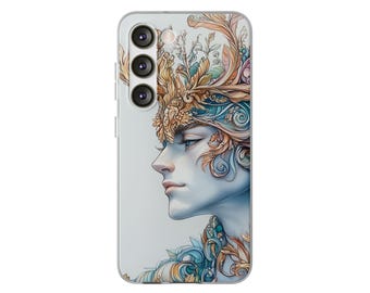 Silvanus, Man, Artistic, Phone Case, Flexi Cases, Unique Phone Accessories, Gift for Tech Lovers, Cover