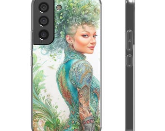 Vienne, Woman, Artistic, Phone Case,  Flexi Cases, Unique Phone Accessories, Gift for Tech Lovers, Cover