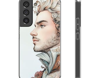 Zyair, Man, Artistic, Phone Case,  Flexi Cases, Unique Phone Accessories, Gift for Tech Lovers, Cover