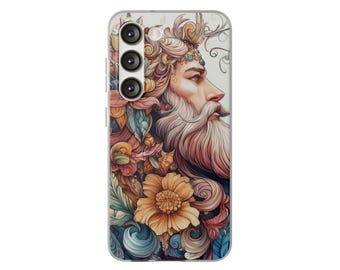 Aidric, Man, Artistic, Phone Case, Flexi Cases, Unique Phone Accessories, Gift for Tech Lovers, Cover