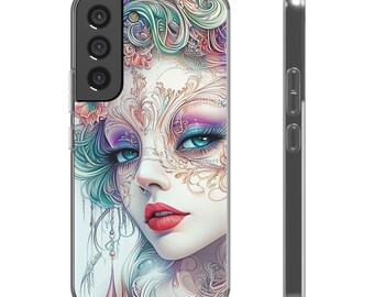 Xylia, Woman, Artistic, Phone Case,  Flexi Cases, Unique Phone Accessories, Gift for Tech Lovers, Cover