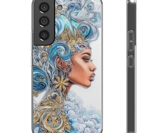 Nereida, Woman, Artistic, Phone Case,  Flexi Cases, Unique Phone Accessories, Gift for Tech Lovers, Cover