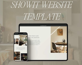 Havana Showit Website Template – Professional Design for Creative Portfolios
