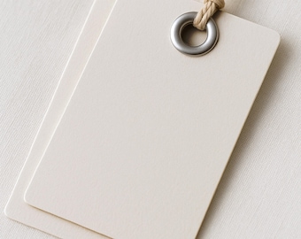 Minimalist Clothing Tag Mockup | PSD Template (Digital Download)