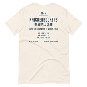 Vintage Knickerbocker Baseball Club Unisex t-shirt