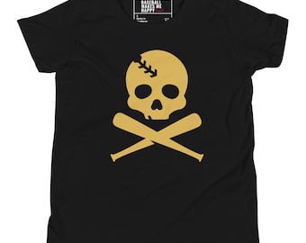 Koszulka młodzieżowa z krótkim rękawem Skull and Crossbats