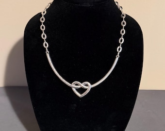 Brighton Forever Together Infinity Heart Knot Necklace and Earrings