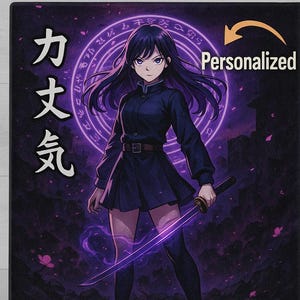 Personalized Anime Rug, Customized Anime Rug, Anime Rug Room Decor, Anime Rug For Anime Lover, Anime Rug Blue, Anime Bedroom Rug, Anime Gift