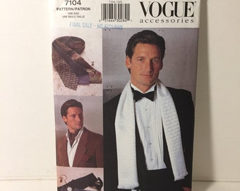ascot scarf Vintage retro Style 3129 pattern mens tie formal bow tie cummerbund cravat