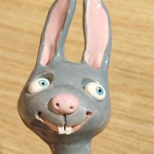 Ceramic Easter Bunny Figurine - Ceramic Easter Bunny - Easter Bunny Figurine - Ceramic Bunny  -  Ceramic Bunnies - Ceramic Bunnies Figurines