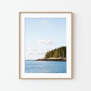 Küste von Maine Fotografie Druck, Penobscot Bay, Midcoast Maine, 11x14 ungerahmt Kunst