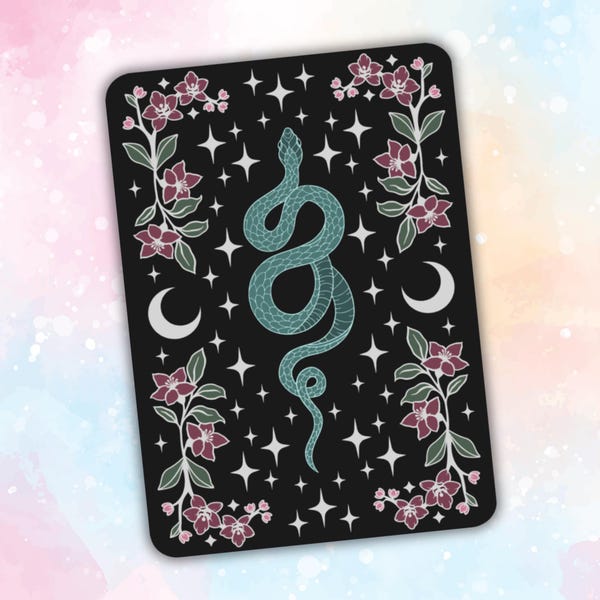 Celestial Serpent E-Reader Case Insert