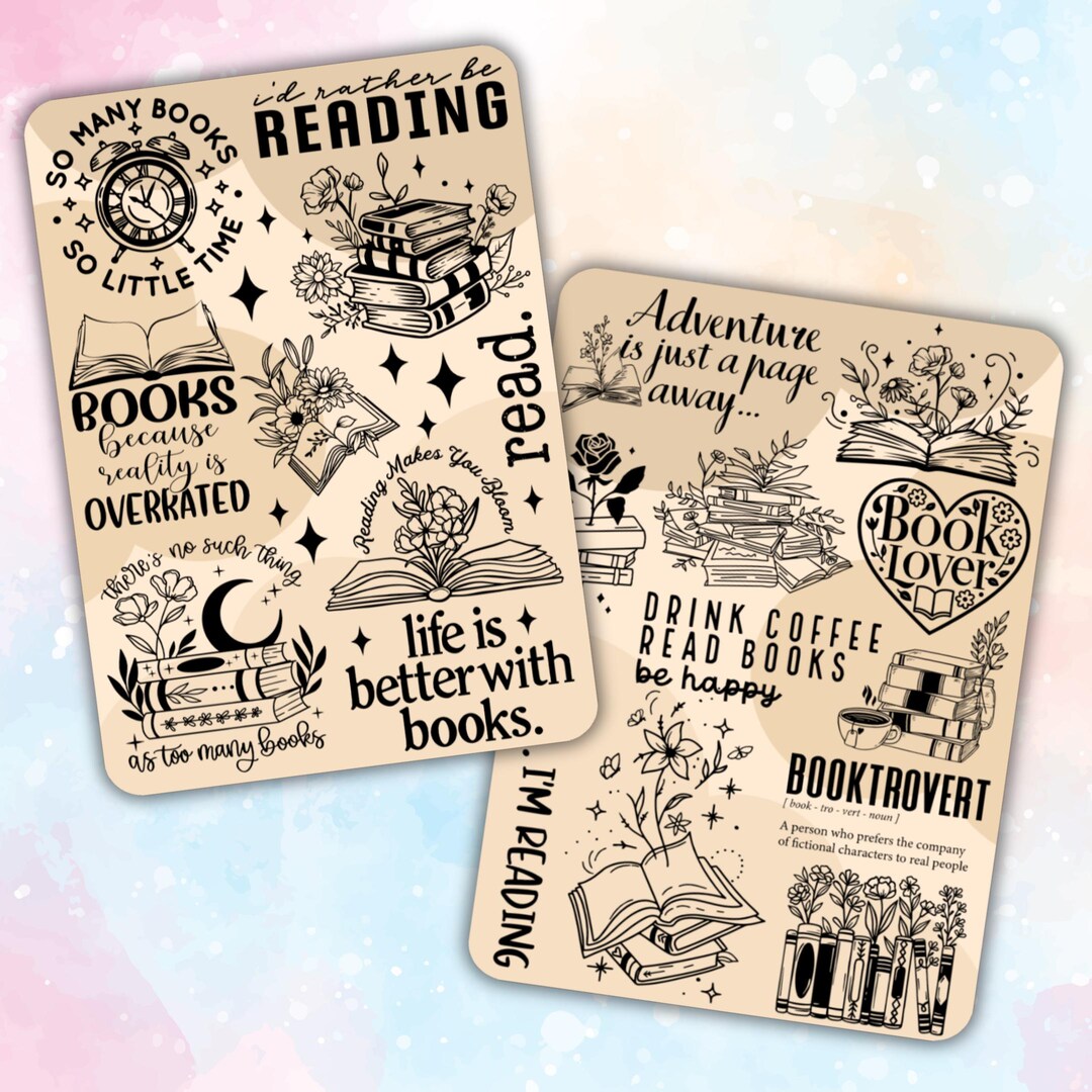 Bookish Beige E-reader Case Insert - Etsy