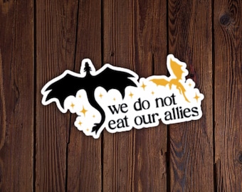 Empyrean Dragon Allies Waterproof Vinyl Sticker