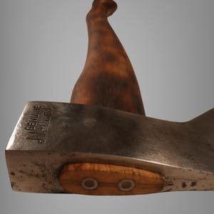 Restaurerad Norlund Tomahawk-yxa bild 6