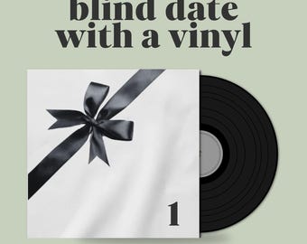 Blind Date with a Vinyl Record | Custom records | Spotify | Apple Music | Discogs | Personalized Playlist | Music box for vinyl collectors