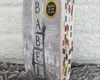 Babel Annotated Book | R.F. Kuang | Bookish gift | Booktok | Fantasy books| Babel | Yellowface | Poppy War | Professor Lovell | Robin Swift