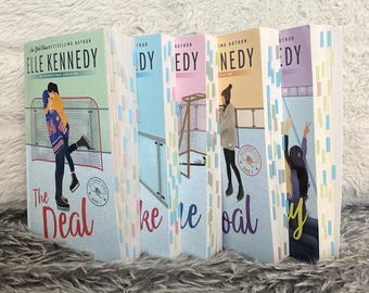 The Deal by Elle Kennedy Series Annotated Books | Hannah Wells | Garrett Graham | Booktok Merch | Hockey Romance | Briar University