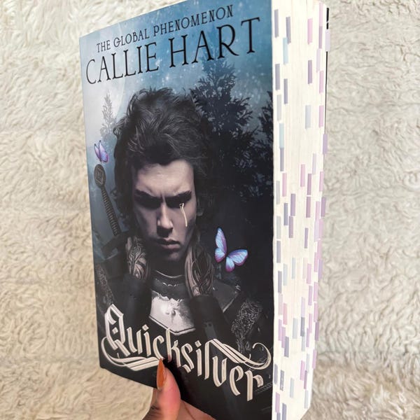 Quicksilver Annotated Book by Callie Hart | Romantasy | Booktok Merch | Kingfisher Saeris | Fae & Alchemy