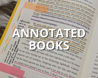 LIBROS ANOTADOS / Libros de edición especial / Caja de libros / Cita a ciegas con un libro / Regalo literario para ella