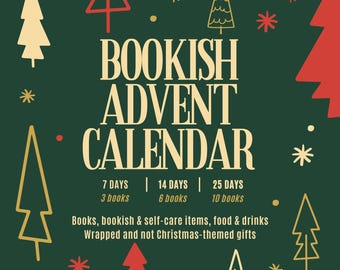 BOOKISH ADVENT CALENDAR 2026 | Christmas Gift Box | Book Lover Gift Box | Book Blind Date | Booktok Merch | Mystery Box | Self Care Gift Box