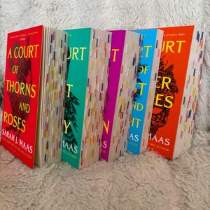 ACOTAR-SERIE GEANNOTEERD Boeken | Boektabs | Boekannotatiekit | Hof van doorns en rozen door Sarah J Maas | Rijsand