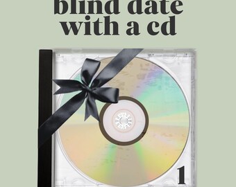 Blind Date with a CD | Custom records | Spotify | Apple Music | Discogs | Personalized Playlist | Music box for cd collectors