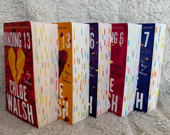LIBROS ANOTADOS DE LA SERIE Boys of tommen de Chloe Walsh Shannon Lynch / Encuadernación 13 / Bookstagram / Mercancía de Booktok / Johnny Kavanagh / Manteniendo 13