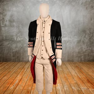 Napoleon Bonaparte Military Frock Coat - 18th Century French