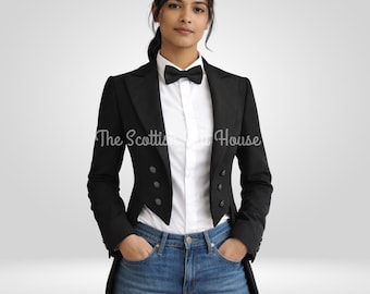 Handmade Victorian Tailcoat: Custom Regency Steampunk Jacket
