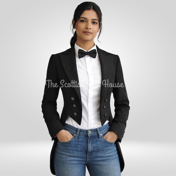 Handmade Victorian Tailcoat: Custom Regency Steampunk Jacket