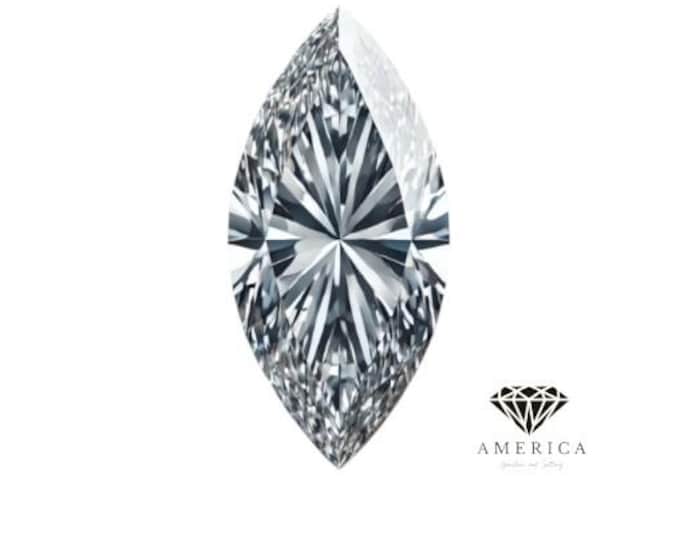 LAB Grown Diamond Loose Gemstone Lab Grown Diamond Marquise CUT Shape Natural Loose Gemstones variation