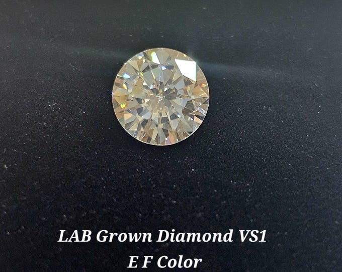 LAB Grown Diamond Loose Gemstone Lab Grown Diamond Round Shape Natural Loose Gemstones variation