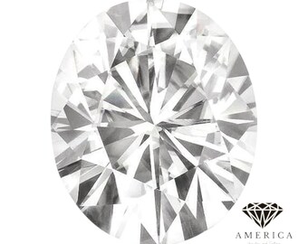 LAB Grown Diamond Loose Gemstone Lab Grown Diamond Oval Shape Natural Loose Gemstones variation