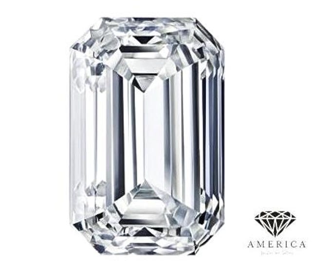 LAB Grown Diamond Loose Gemstone Lab Grown Diamond Emerald CUT Shape Natural Loose Gemstones variation