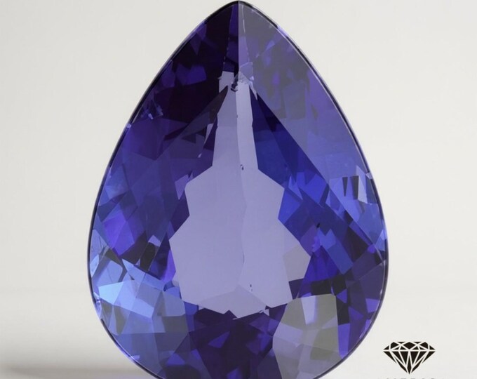 Natural Loose Tanzanite Pear Cut Shape Natural Loose Gemstones variation