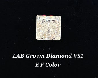 LAB Grown Diamond Loose Gemstone Lab Grown Diamond PRINCESS CUT Shape Natural Loose Gemstones variation