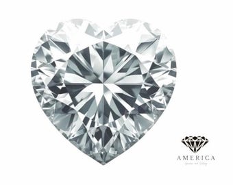 LAB Grown Diamond Loose Gemstone Lab Grown Diamond Heart Shape Natural Loose Gemstones variation