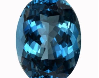 Natural Loose Oval LONDON Blue Topaz Shape Natural Loose Gemstones variation