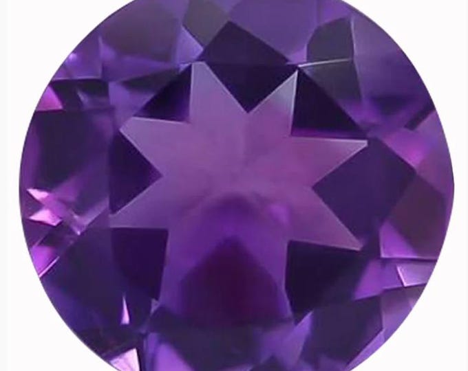 Natural Loose Amethyst  Round Shape Natural Loose Gemstones variation